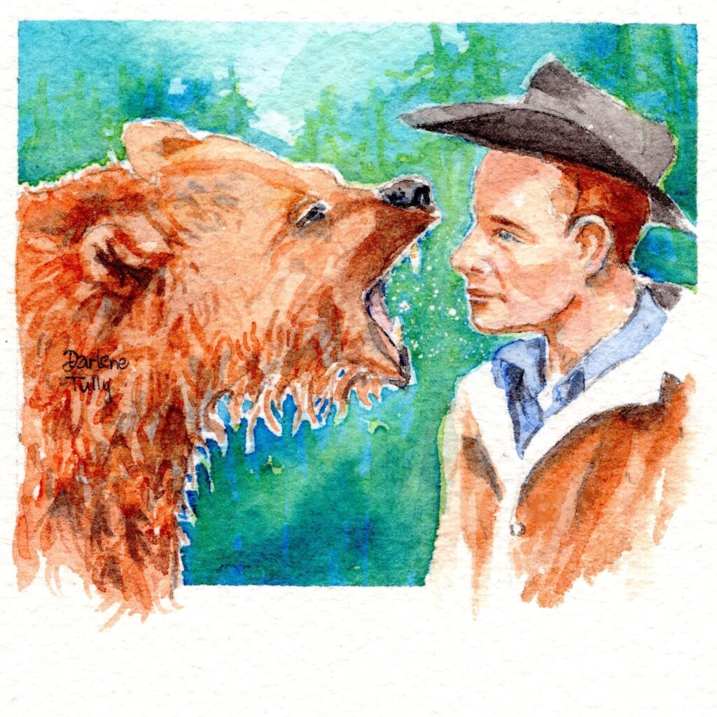 Bear Whisperer Finale Square P forhead